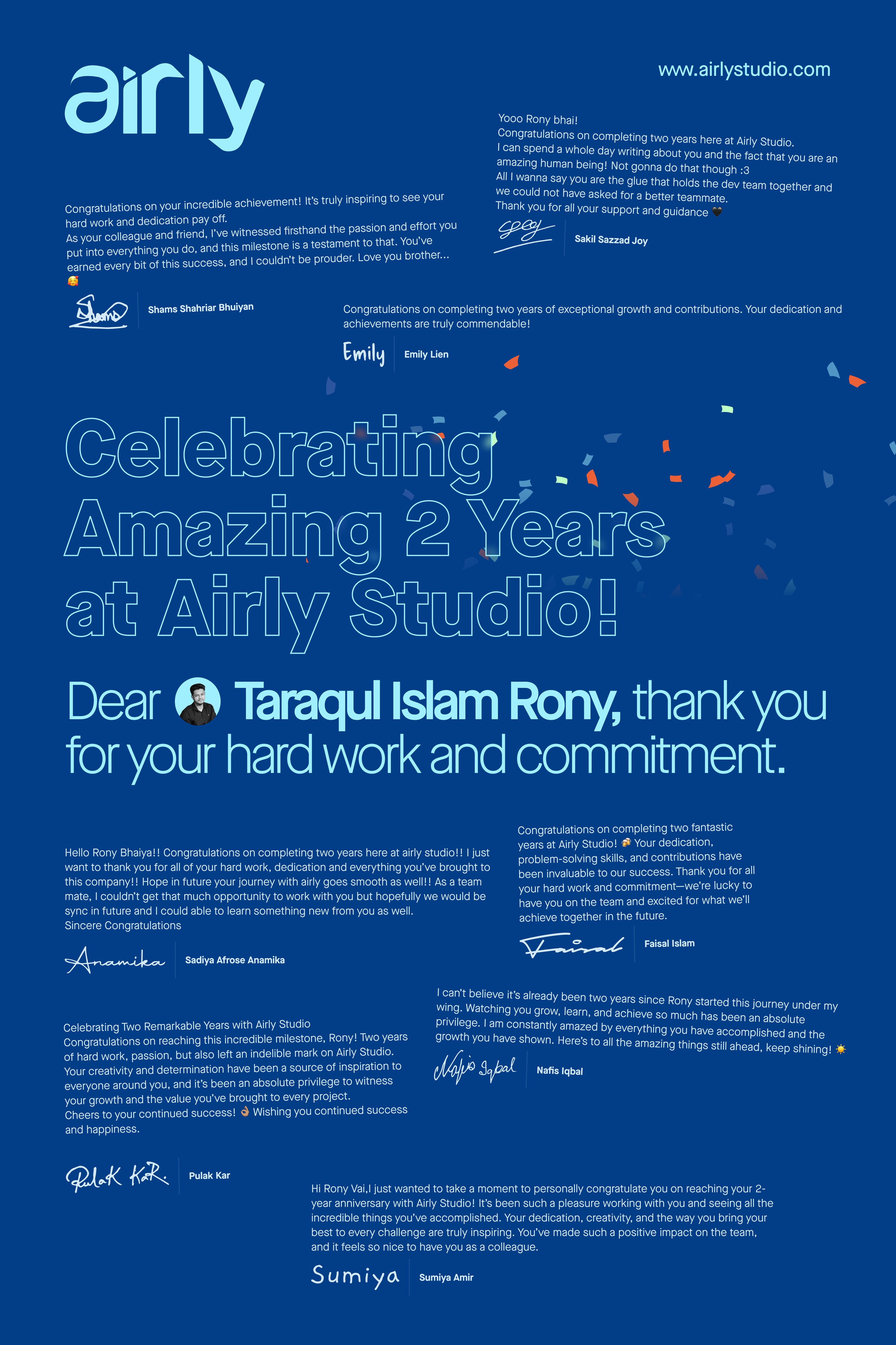 Team Leader & 2 Years Milestone - Image 1